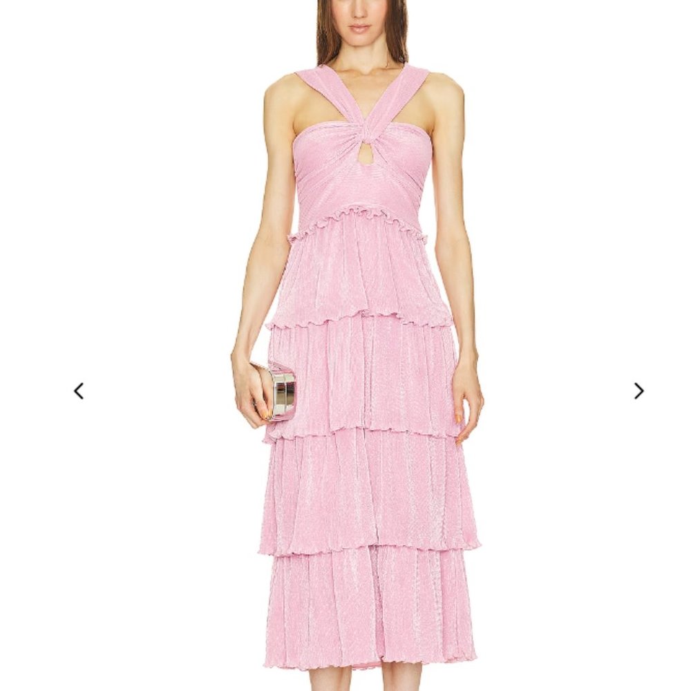 NWT SAYLOR Esperanza Dress in Bubblegum. Size XS